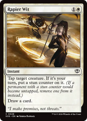 Rapier Wit - Magic: The Gathering - MoxLand