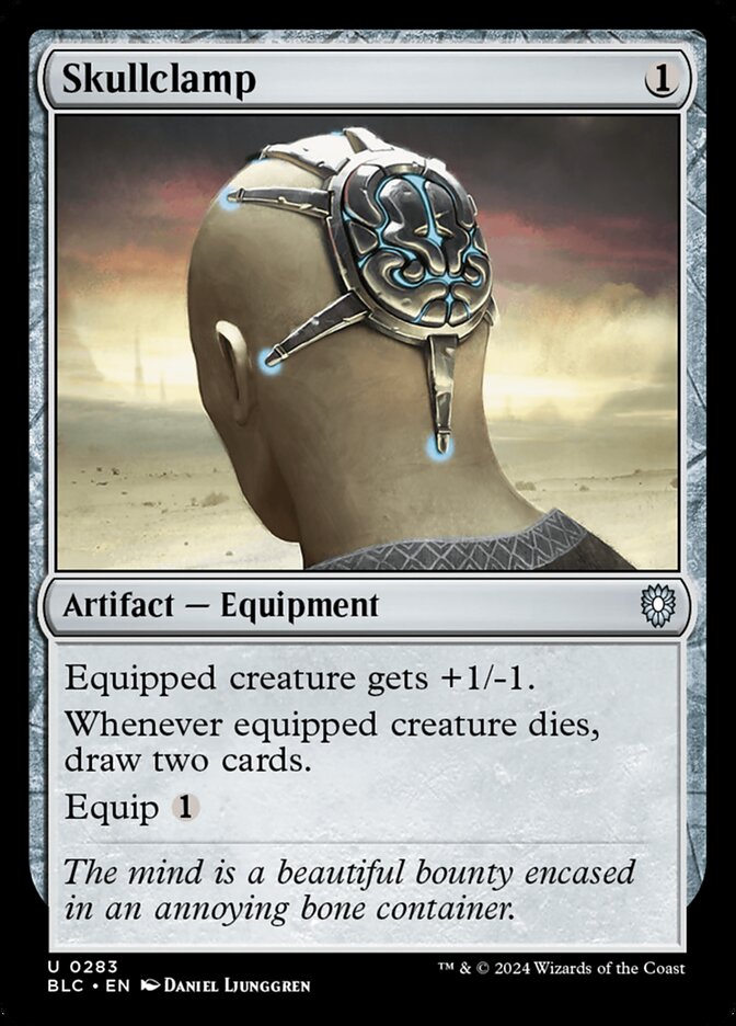 Pinça Craniana / Skullclamp - Magic: The Gathering - MoxLand