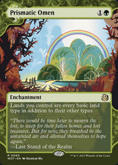 Agouro Prismático / Prismatic Omen - Magic: The Gathering - MoxLand