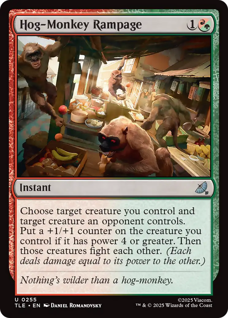Rompante dos Macacos-porcos / Hog-Monkey Rampage - Magic: The Gathering - MoxLand
