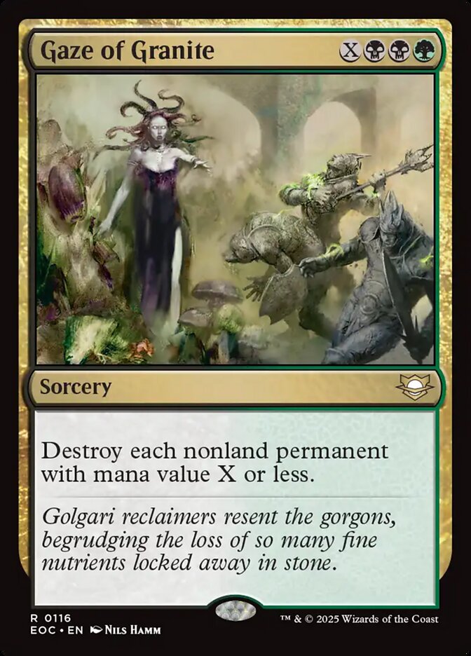 Olhar de Granito / Gaze of Granite - Magic: The Gathering - MoxLand