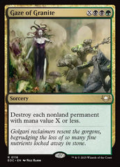 Olhar de Granito / Gaze of Granite - Magic: The Gathering - MoxLand