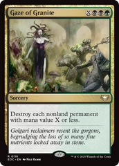 Olhar de Granito / Gaze of Granite - Magic: The Gathering - MoxLand