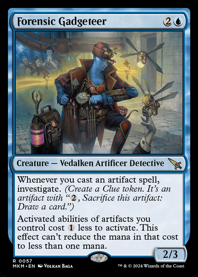 Engenhoqueira Forense / Forensic Gadgeteer - Magic: The Gathering - MoxLand