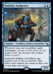 Engenhoqueira Forense / Forensic Gadgeteer - Magic: The Gathering - MoxLand