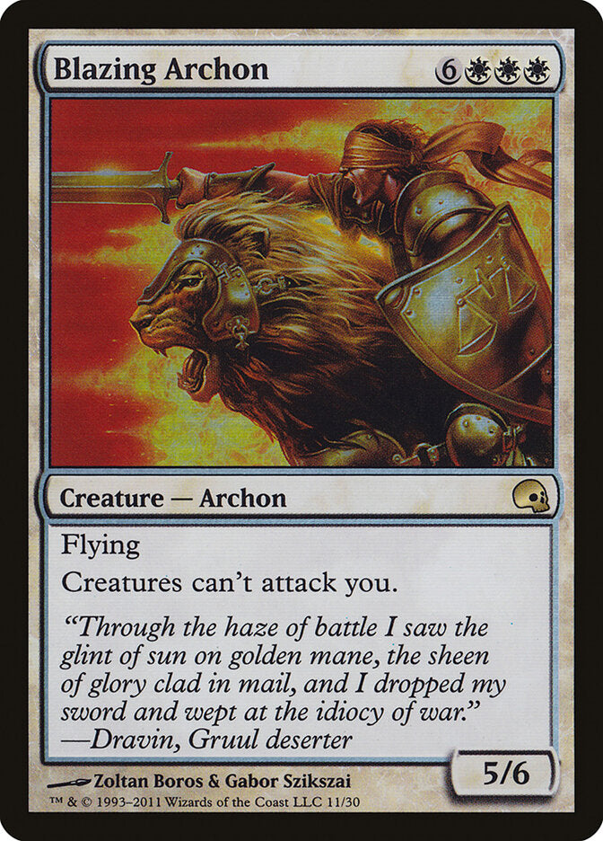 Arconte Flamejante / Blazing Archon - Magic: The Gathering - MoxLand