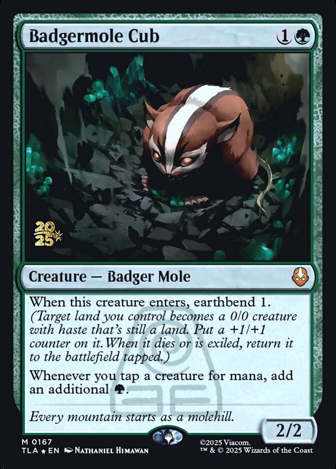 Badgermole Cub - Magic: The Gathering - MoxLand