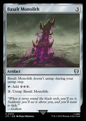 Monólito de Basalto / Basalt Monolith - Magic: The Gathering - MoxLand