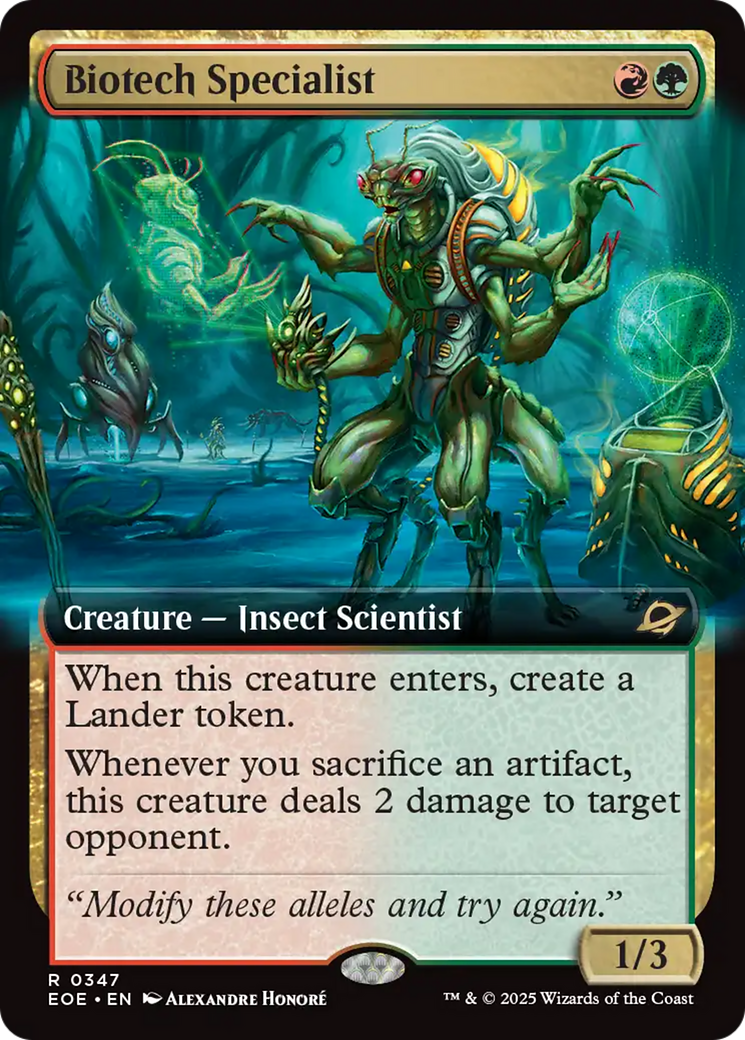 Especialista em Biotecnologia / Biotech Specialist - Magic: The Gathering - MoxLand