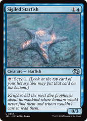 Estrela-do-mar Rúnica / Sigiled Starfish - Magic: The Gathering - MoxLand