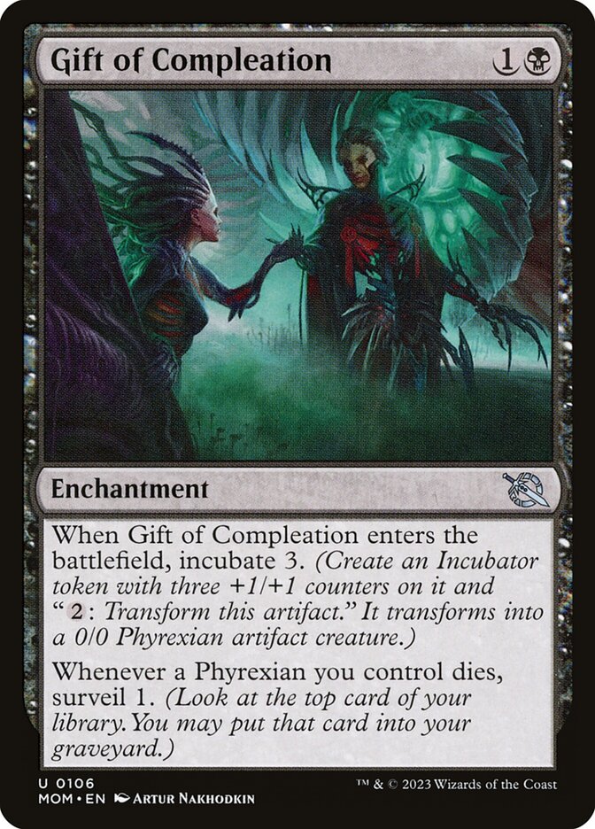 Dádiva da Completação / Gift of Compleation - Magic: The Gathering - MoxLand