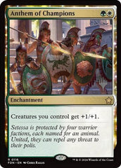 Anthem of Champions - Magic: The Gathering - MoxLand