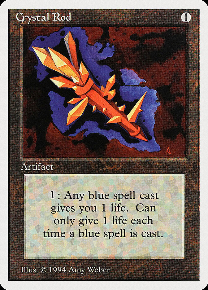 Bastão de Cristal / Crystal Rod - Magic: The Gathering - MoxLand