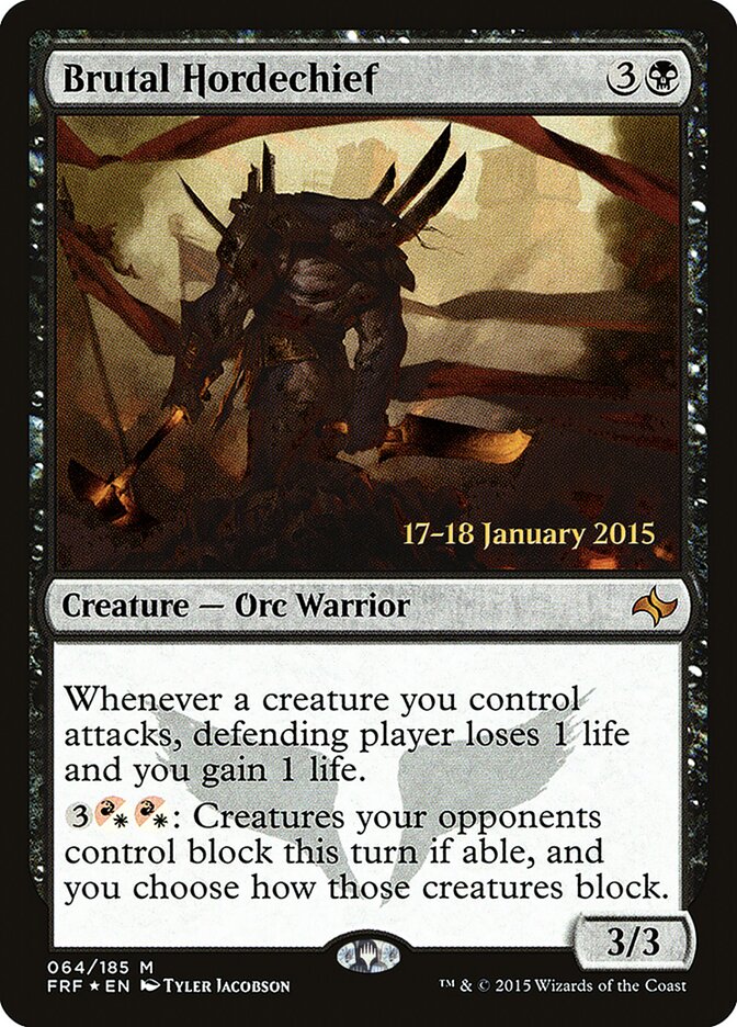 Chefe de Horda Brutal / Brutal Hordechief - Magic: The Gathering - MoxLand
