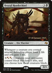 Chefe de Horda Brutal / Brutal Hordechief - Magic: The Gathering - MoxLand