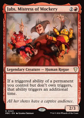 Jabs, Mistress of Mockery - Magic: The Gathering - MoxLand