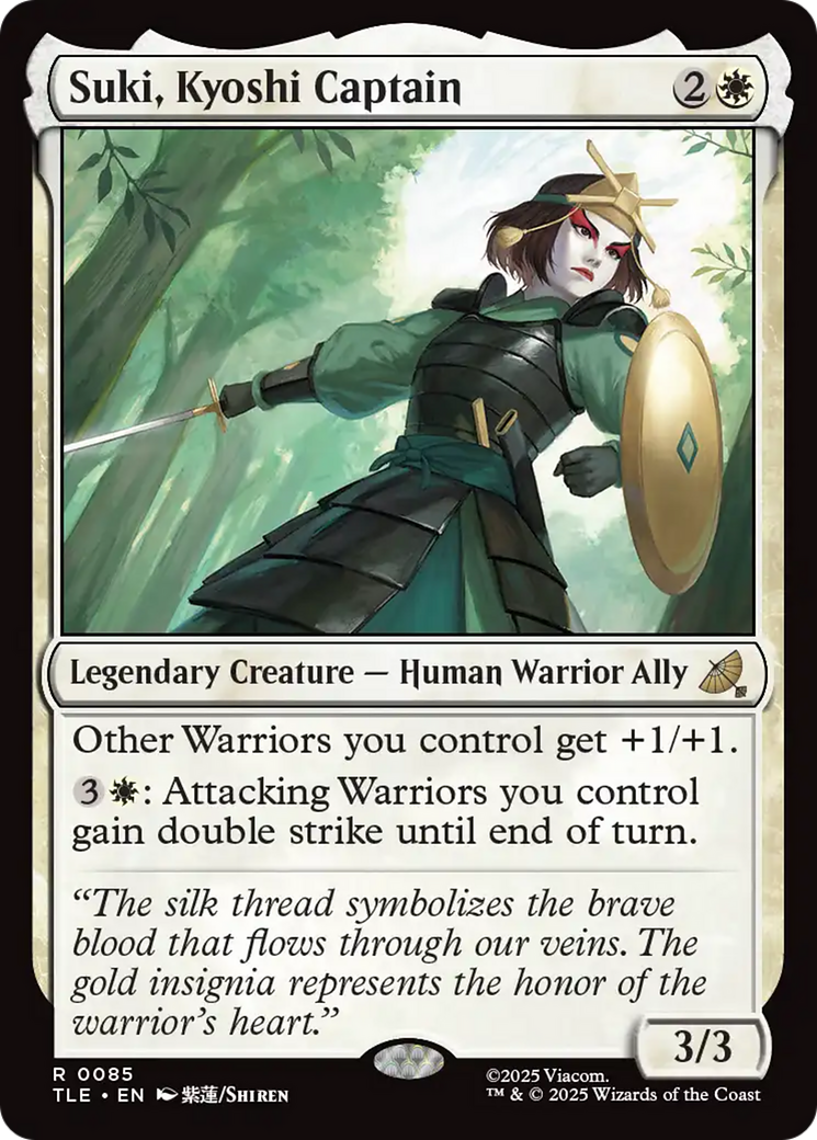 Suki, Capitã Kyoshi / Suki, Kyoshi Captain - Magic: The Gathering - MoxLand