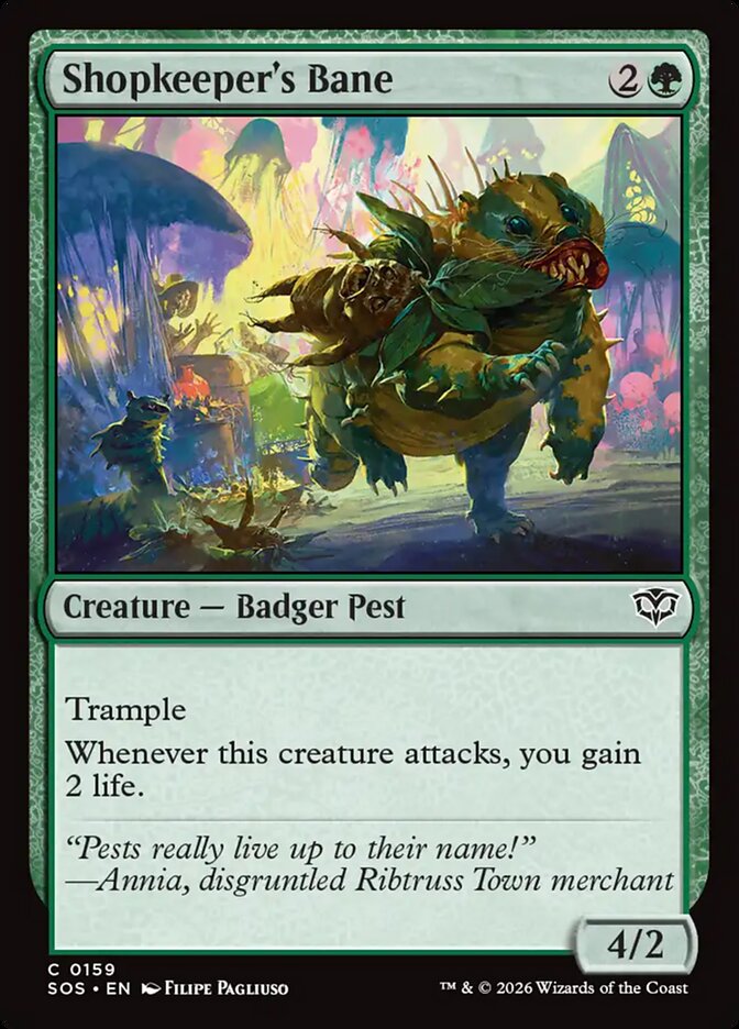 Shopkeeper's Bane - Magic: The Gathering - MoxLand