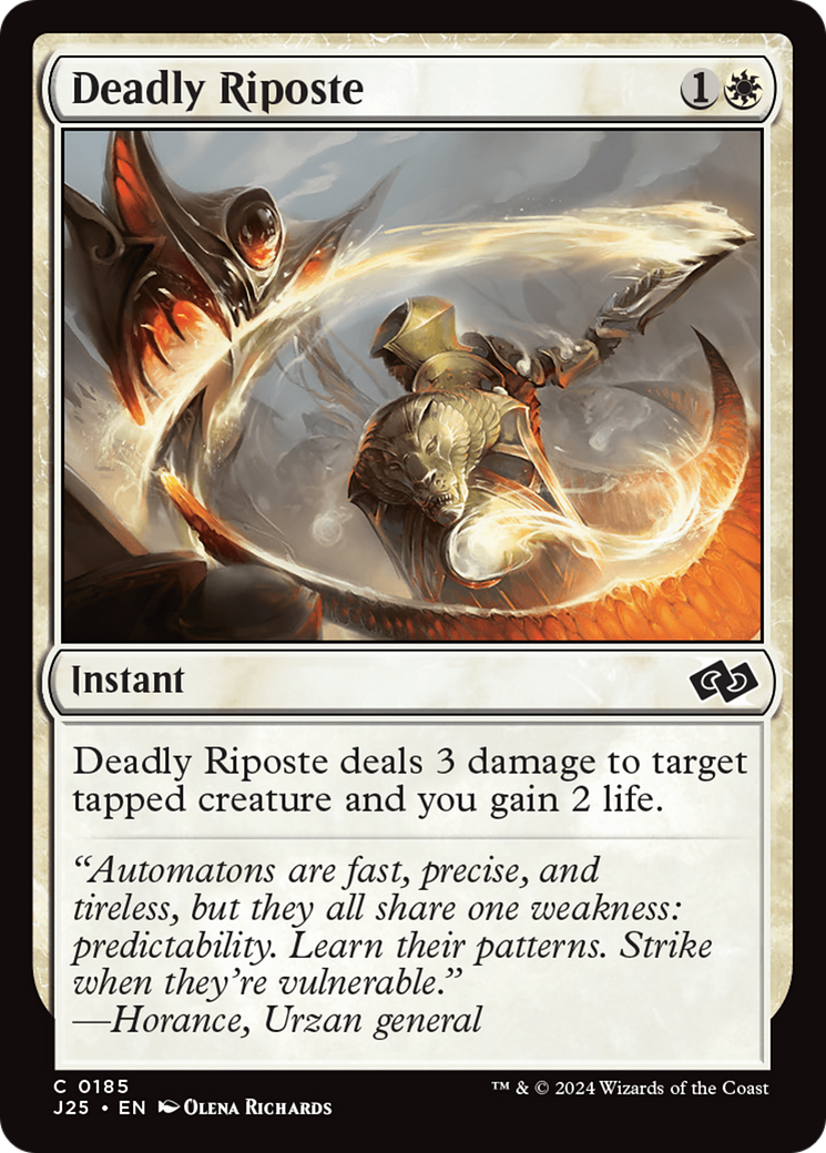 Contragolpe Mortal / Deadly Riposte - Magic: The Gathering - MoxLand