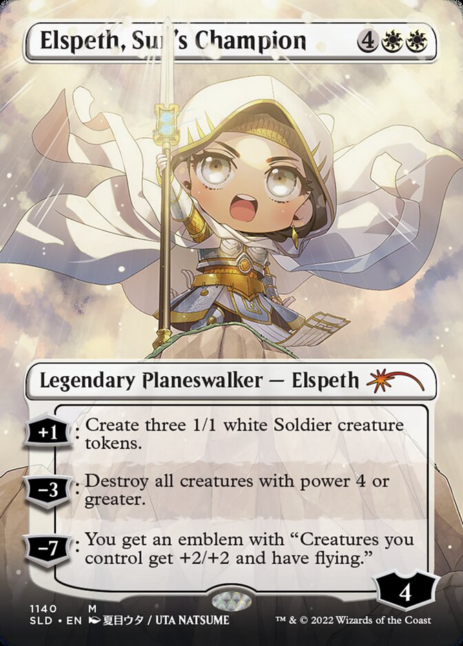 Elspeth, Campeã do Sol / Elspeth, Sun's Champion - Magic: The Gathering - MoxLand