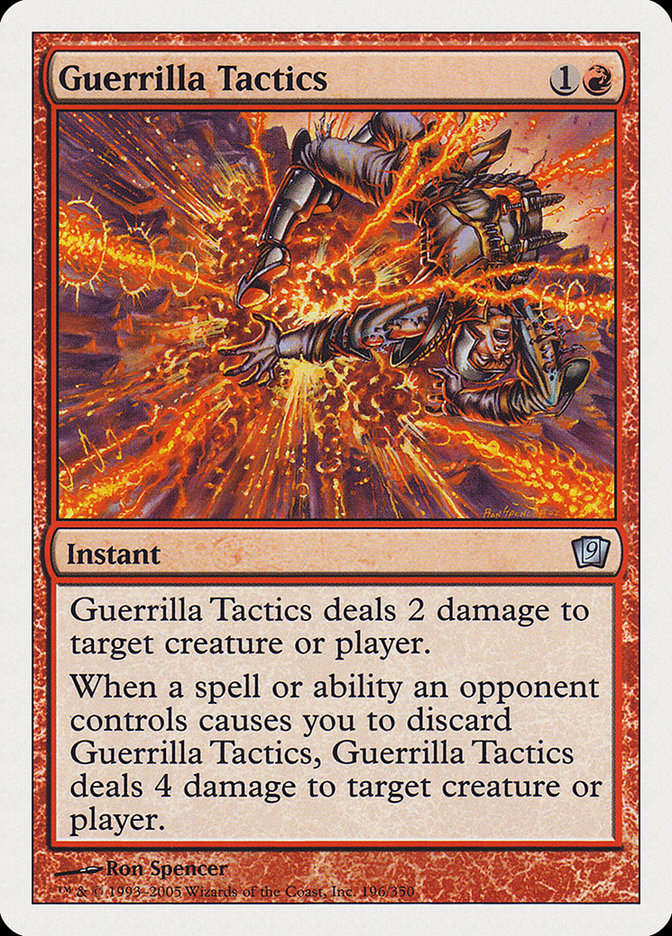Táticas de Guerrilha / Guerrilla Tactics - Magic: The Gathering - MoxLand