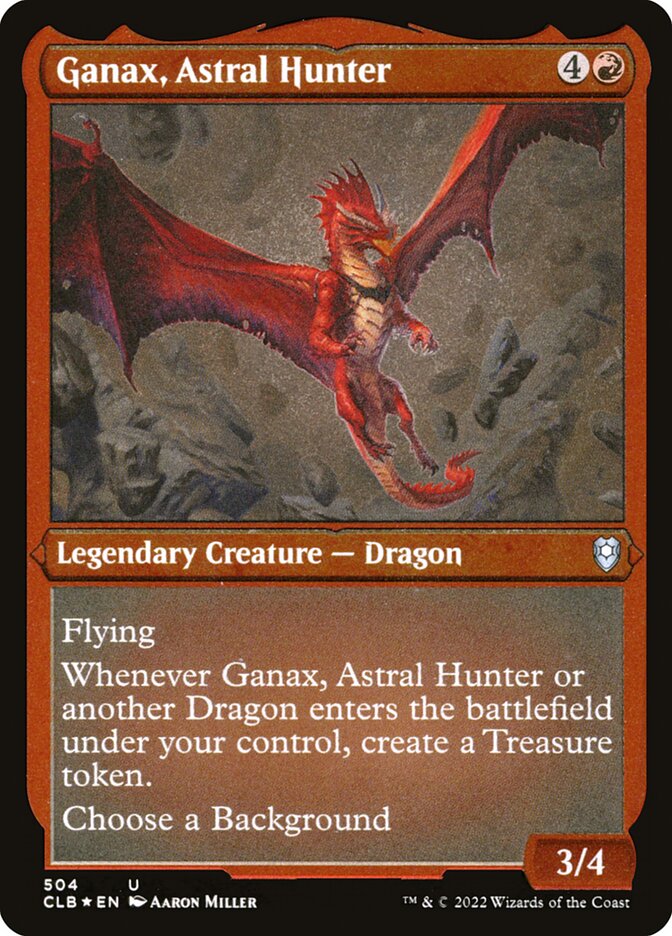 Ganax, Caçador Astral / Ganax, Astral Hunter - Magic: The Gathering - MoxLand