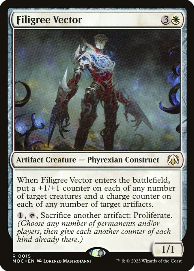 Vetor de Filigranas / Filigree Vector - Magic: The Gathering - MoxLand
