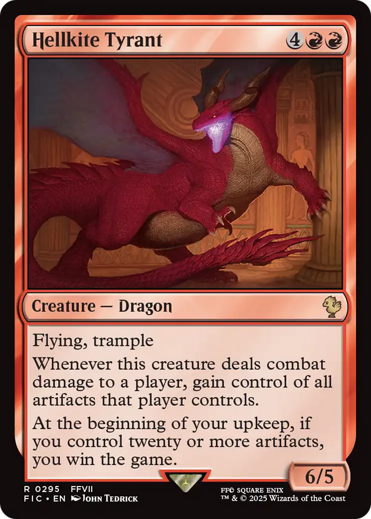 Tirano Dragão Avérneo / Hellkite Tyrant - Magic: The Gathering - MoxLand