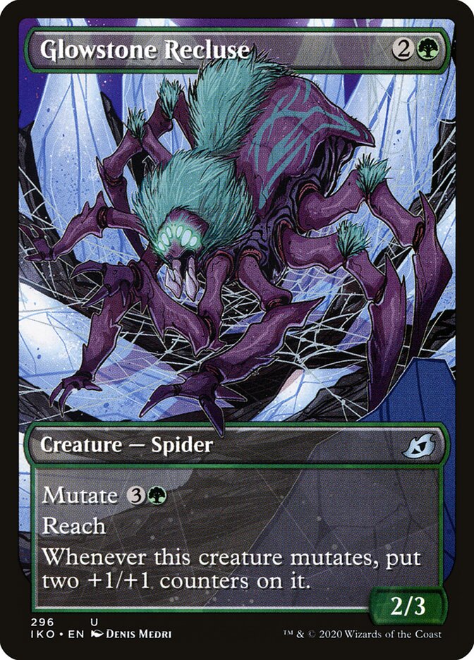 Aranha-violino do Luminólito / Glowstone Recluse - Magic: The Gathering - MoxLand