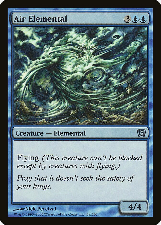Elemental do Ar / Air Elemental - Magic: The Gathering - MoxLand