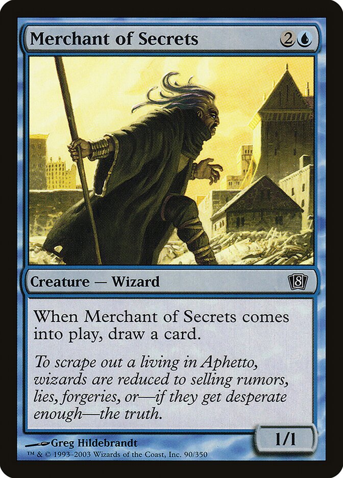 Mercador de Segredos / Merchant of Secrets - Magic: The Gathering - MoxLand