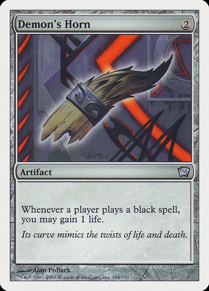 Chifre de Demônio / Demon's Horn - Magic: The Gathering - MoxLand