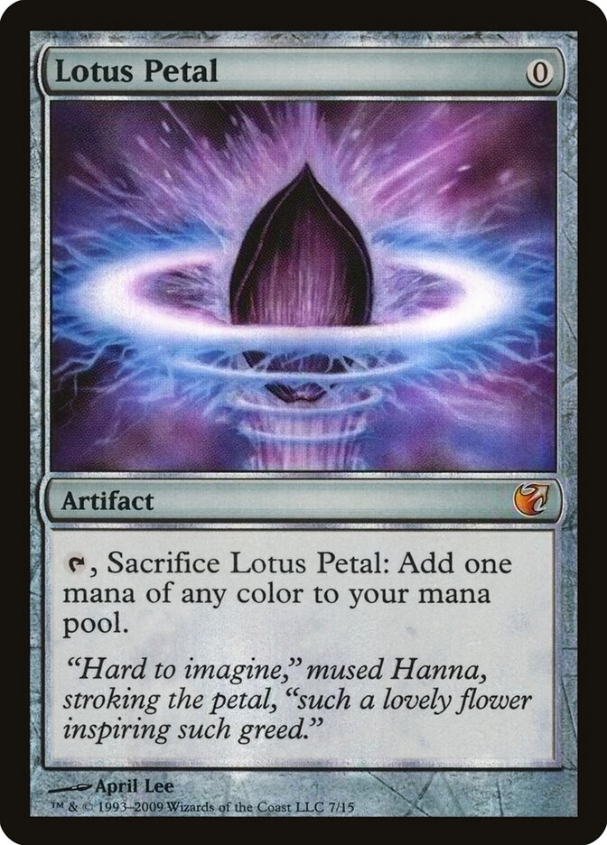 Pétala de Lótus / Lotus Petal - Magic: The Gathering - MoxLand