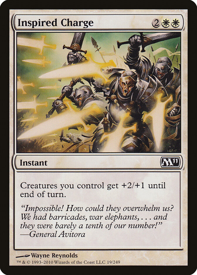 Ataque Inspirado / Inspired Charge - Magic: The Gathering - MoxLand