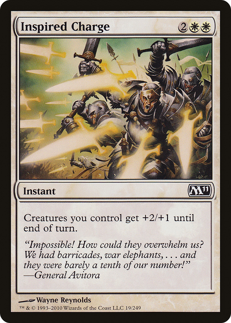 Ataque Inspirado / Inspired Charge - Magic: The Gathering - MoxLand