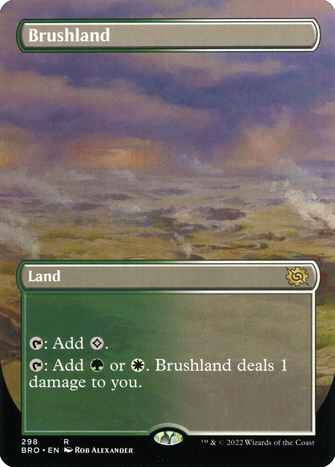 Macegal / Brushland - Magic: The Gathering - MoxLand