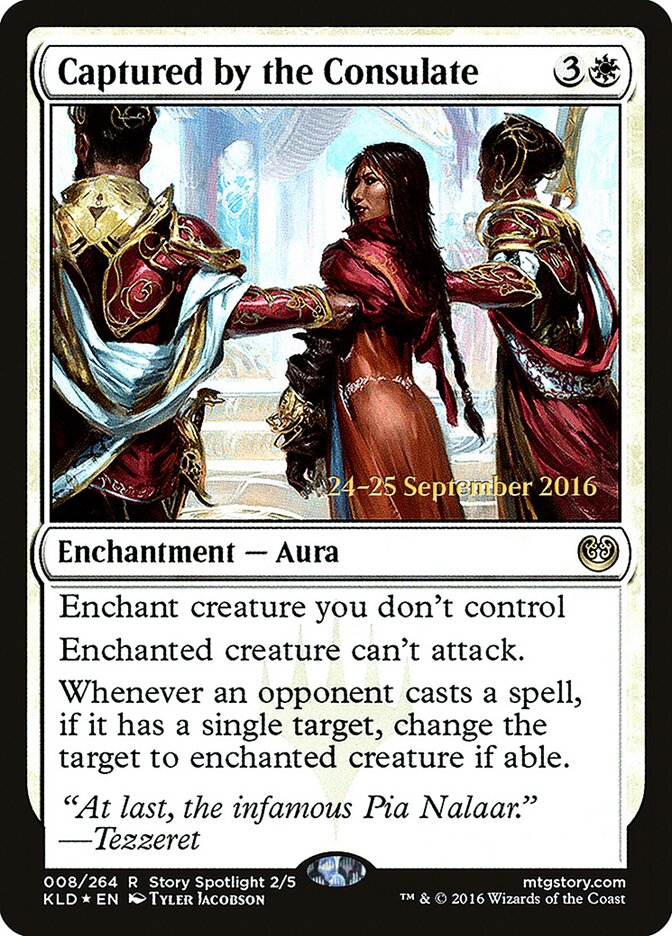 Capturada pelo Consulado / Captured by the Consulate - Magic: The Gathering - MoxLand