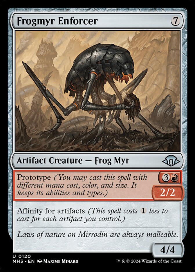 Impositor Sapomyr / Frogmyr Enforcer - Magic: The Gathering - MoxLand
