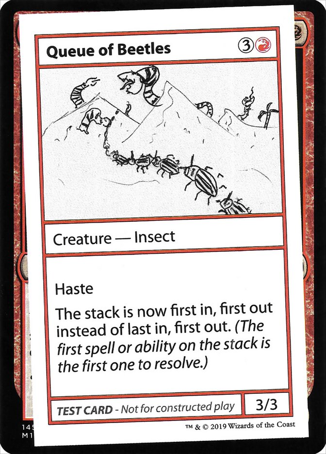 Queue of Beetles - Magic: The Gathering - MoxLand