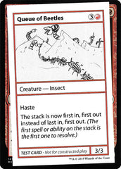 Queue of Beetles - Magic: The Gathering - MoxLand