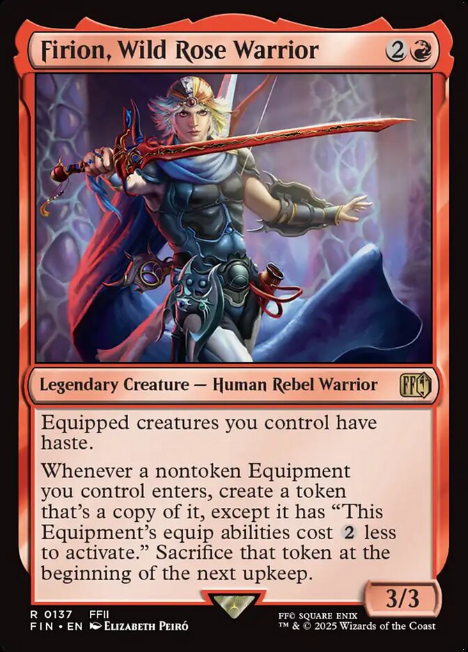 Firion, Guerreiro da Rosa Selvagem / Firion, Wild Rose Warrior - Magic: The Gathering - MoxLand