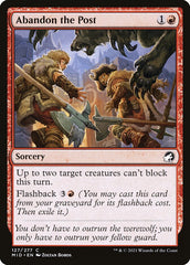 Abandonar o Posto / Abandon the Post - Magic: The Gathering - MoxLand