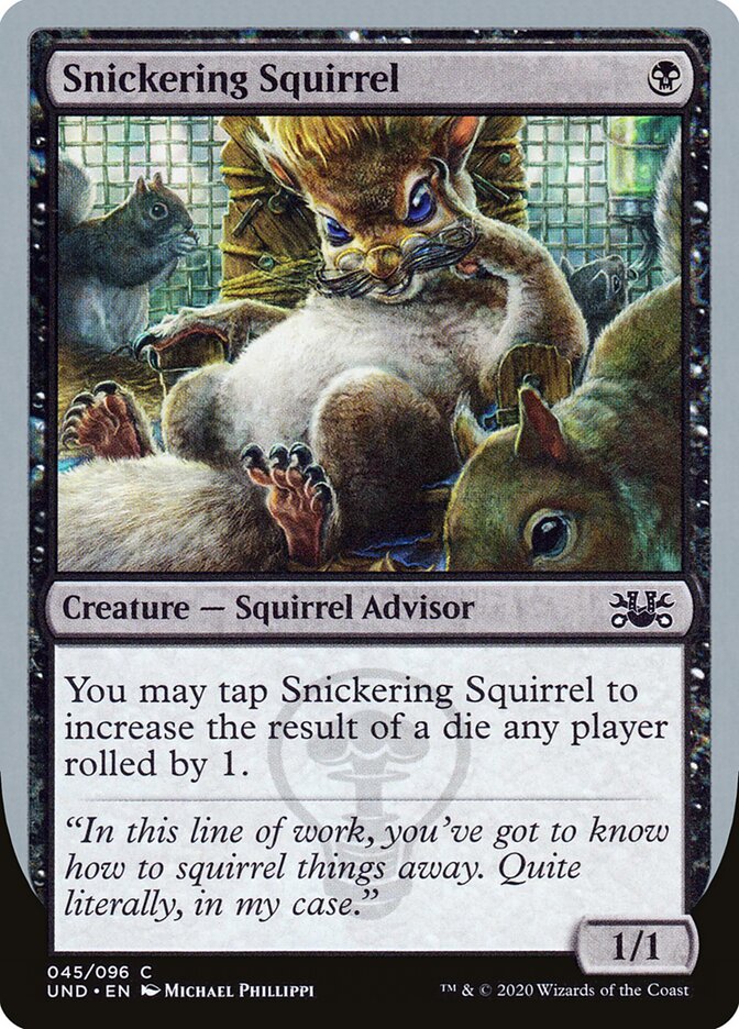 Snickering Squirrel / Snickering Squirrel - Magic: The Gathering - MoxLand