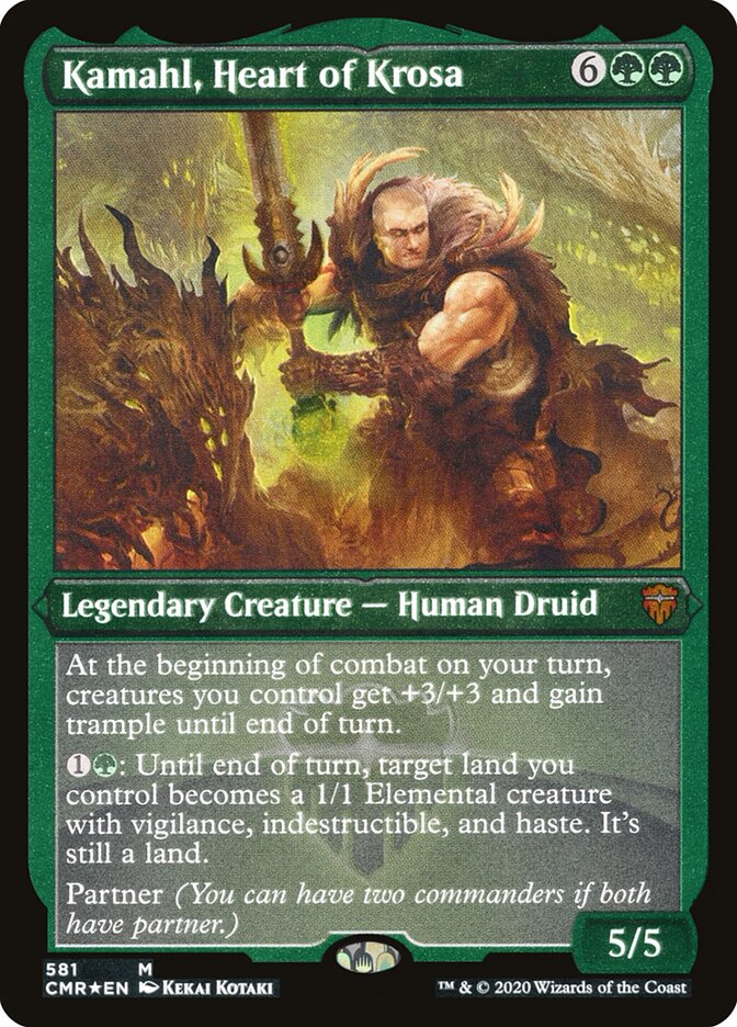 Kamahl, Coração de Krosa / Kamahl, Heart of Krosa - Magic: The Gathering - MoxLand