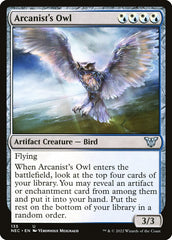 Coruja do Arcanista / Arcanist's Owl - Magic: The Gathering - MoxLand