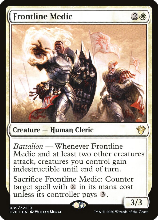 Médico da Linha de Frente / Frontline Medic - Magic: The Gathering - MoxLand