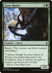 Mantídeo Gigante / Giant Mantis - Magic: The Gathering - MoxLand