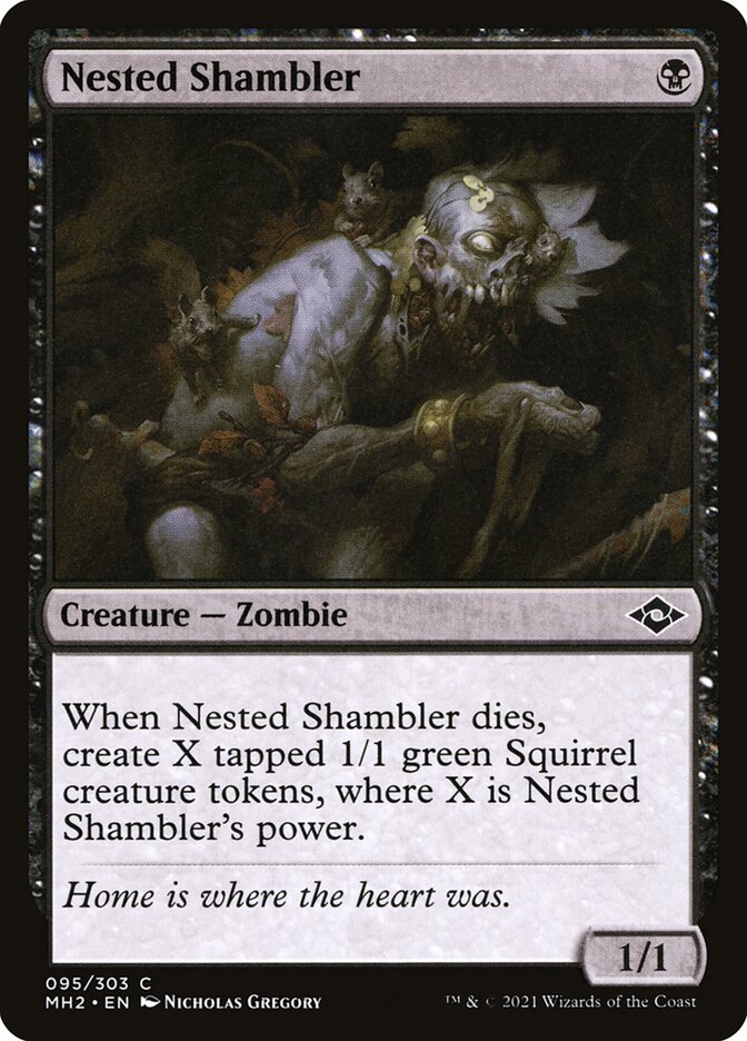 Trôpego Nidificado / Nested Shambler - Magic: The Gathering - MoxLand