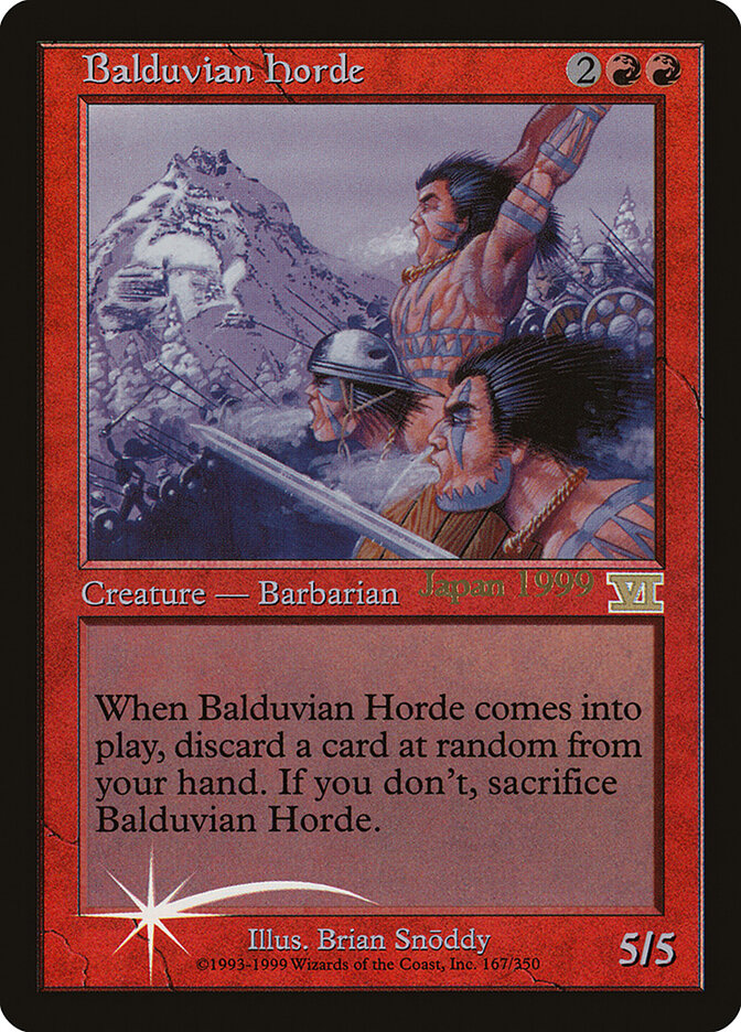 Horda Balduviana / Balduvian Horde - Magic: The Gathering - MoxLand