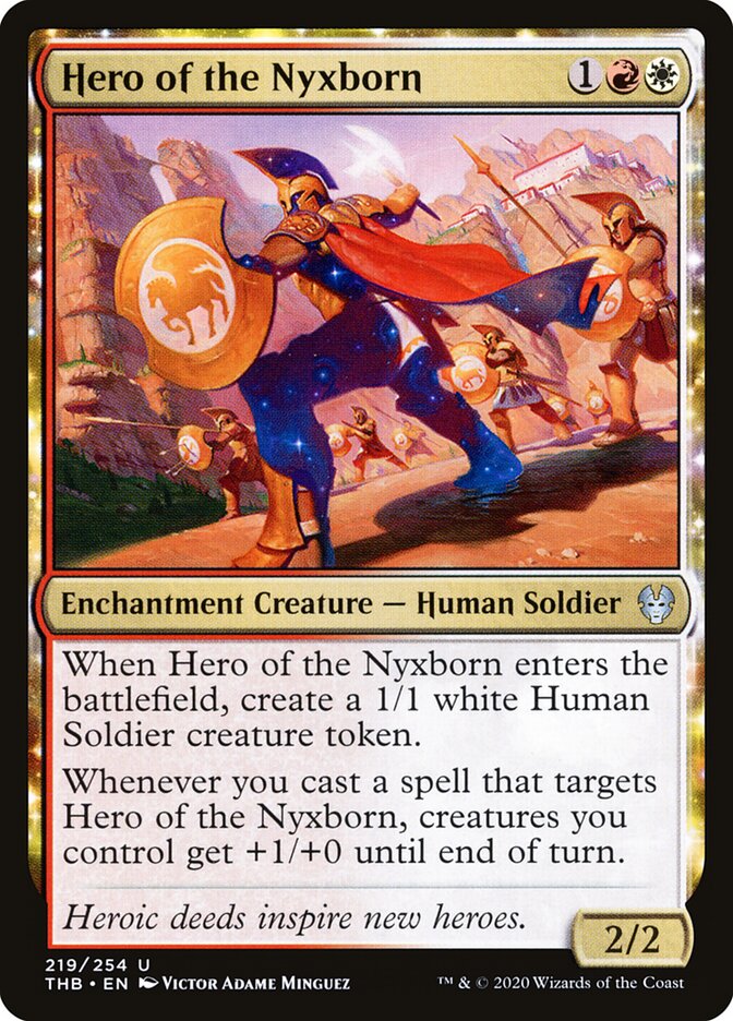 Herói dos Nyxnatos / Hero of the Nyxborn - Magic: The Gathering - MoxLand
